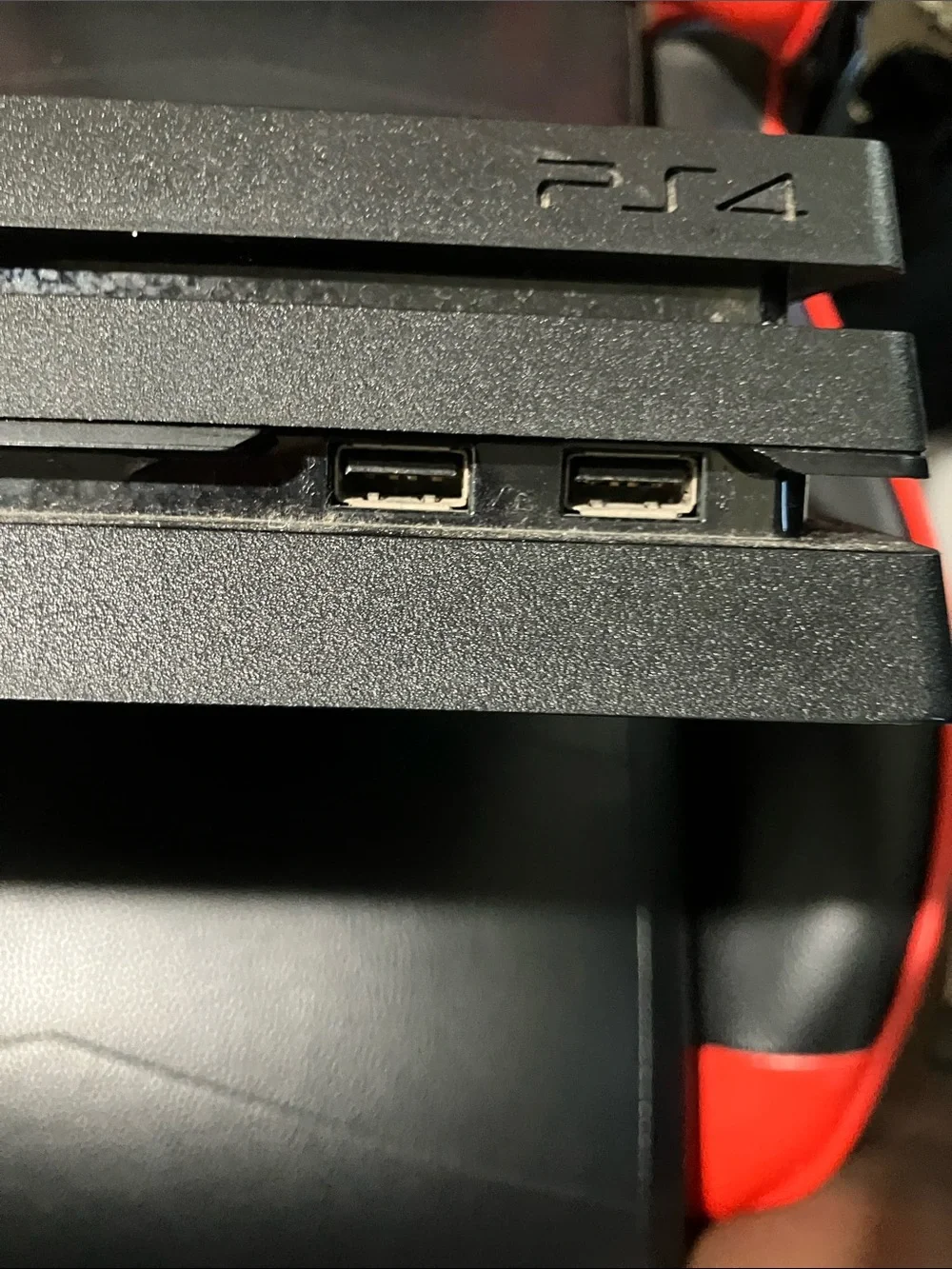 Sony Black PlayStation PS4 game system